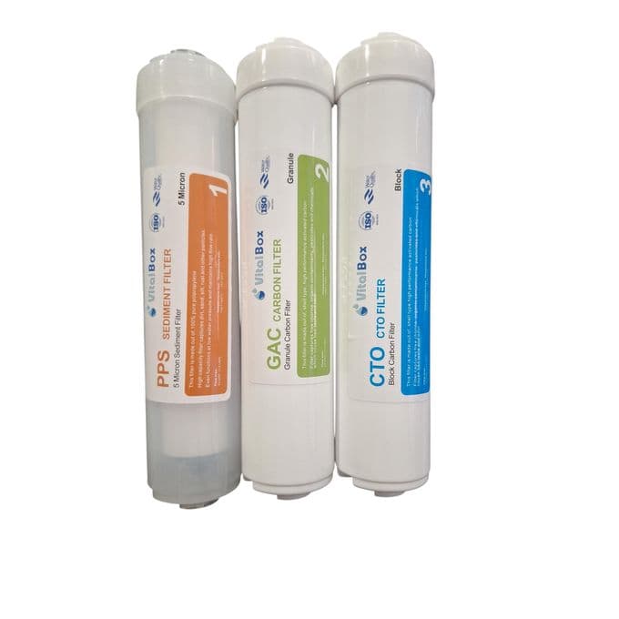 PACK 3 CARTOUCHES CAPSULEES VITALBOX