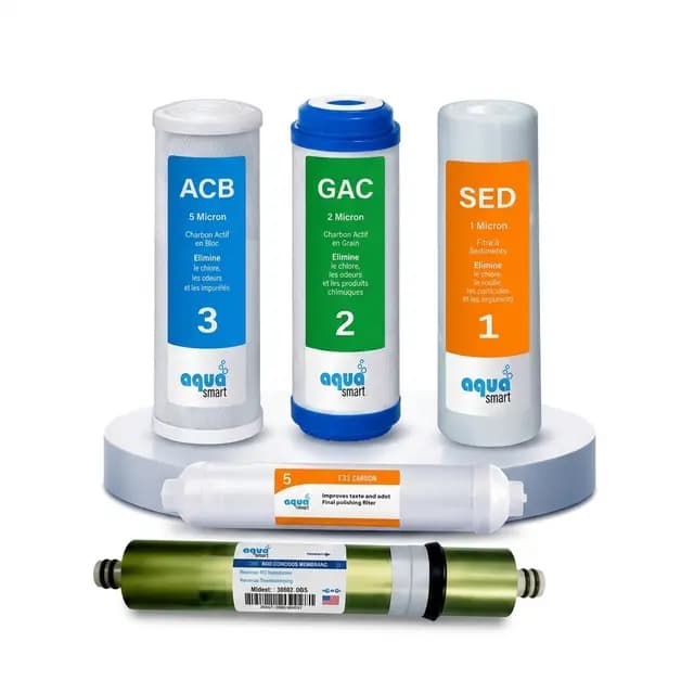 PACK 5 CARTOUCHES DE REMPLACEMENT AQUASMART